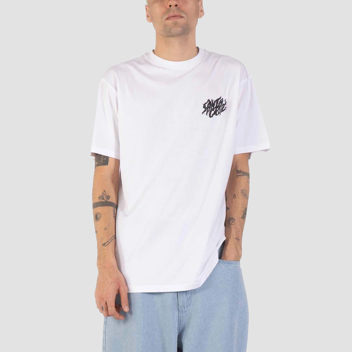 Santa Cruz Rankine Monster T-Shirt White