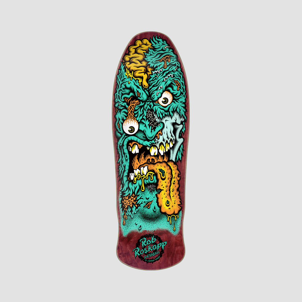 Santa Cruz Roskopp Face Two Reissue Skateboard Deck - 9.9"