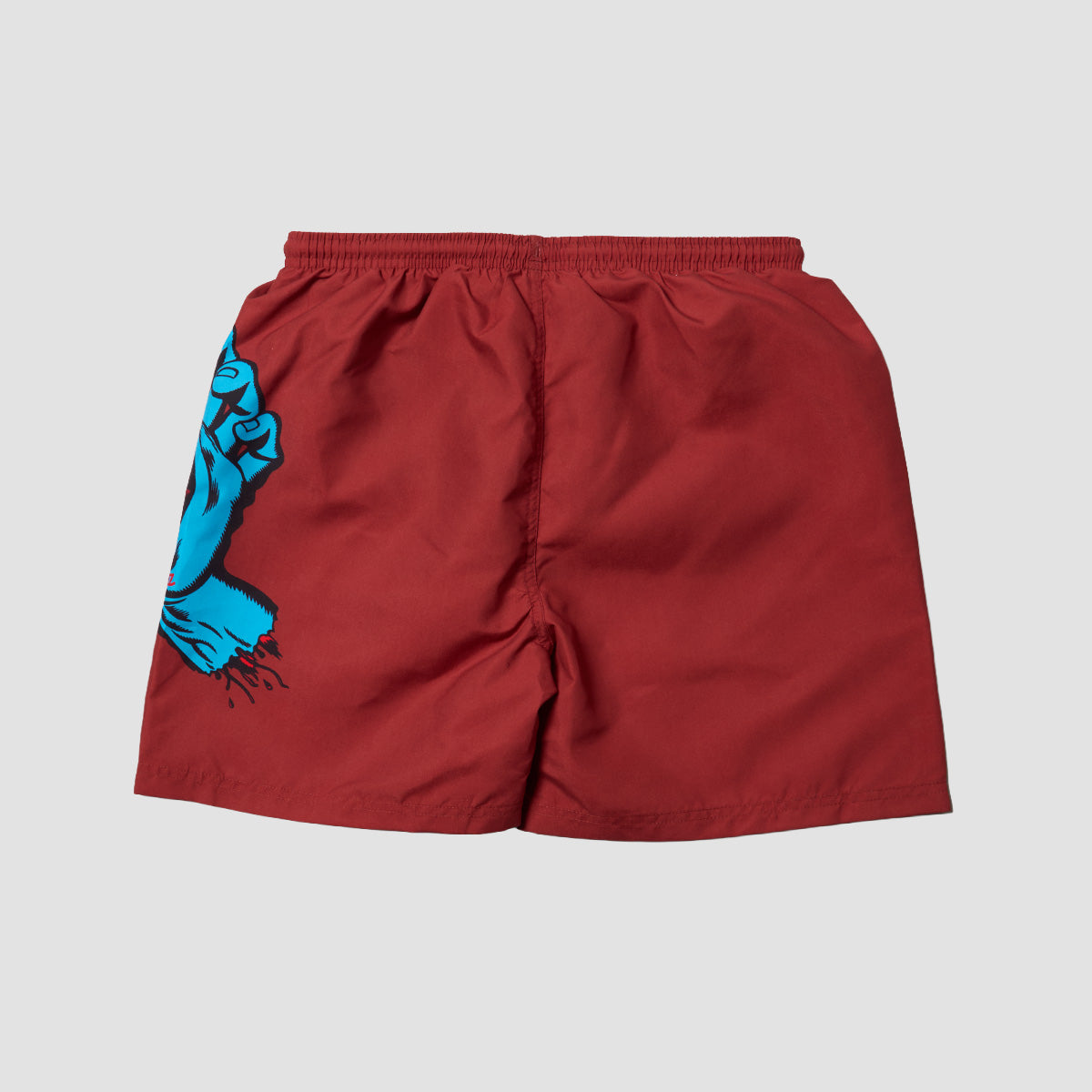 Santa Cruz Screaming Hand Swimshorts Dark Rust - Kids