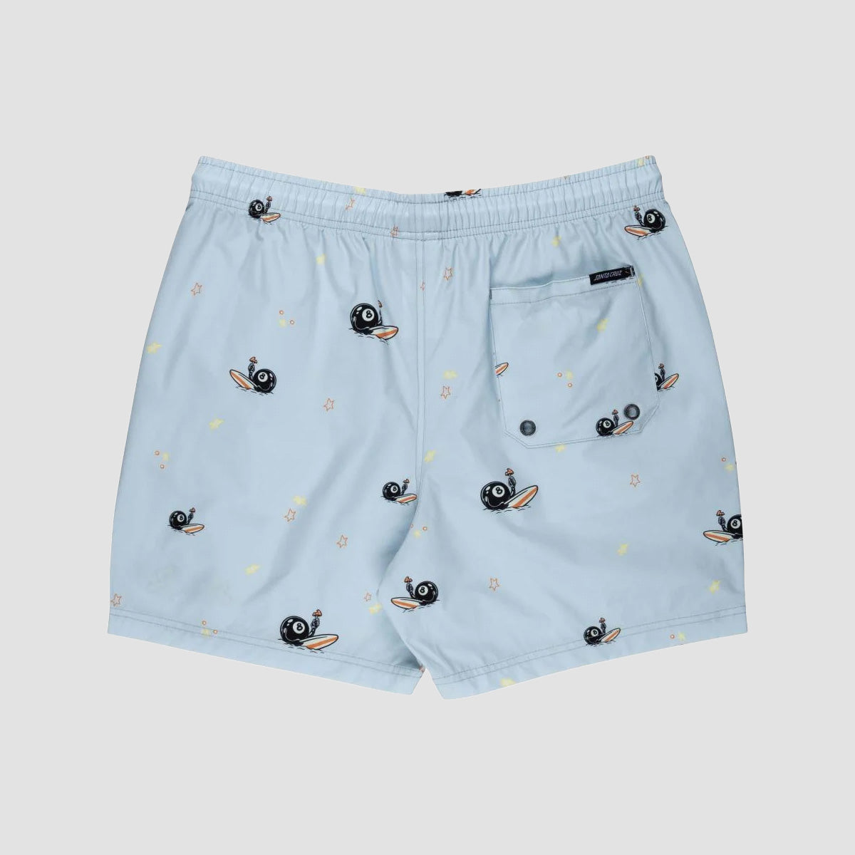 Santa Cruz Winkowski Surf Swim Shorts Fresh Blue