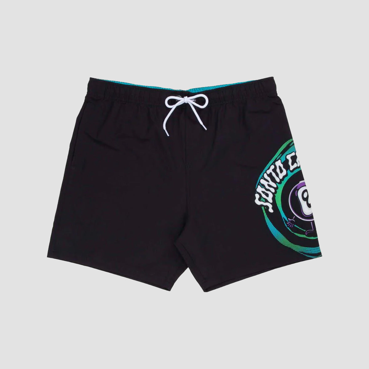 Santa Cruz Winkowski Vertigo 17" Swimshorts Black