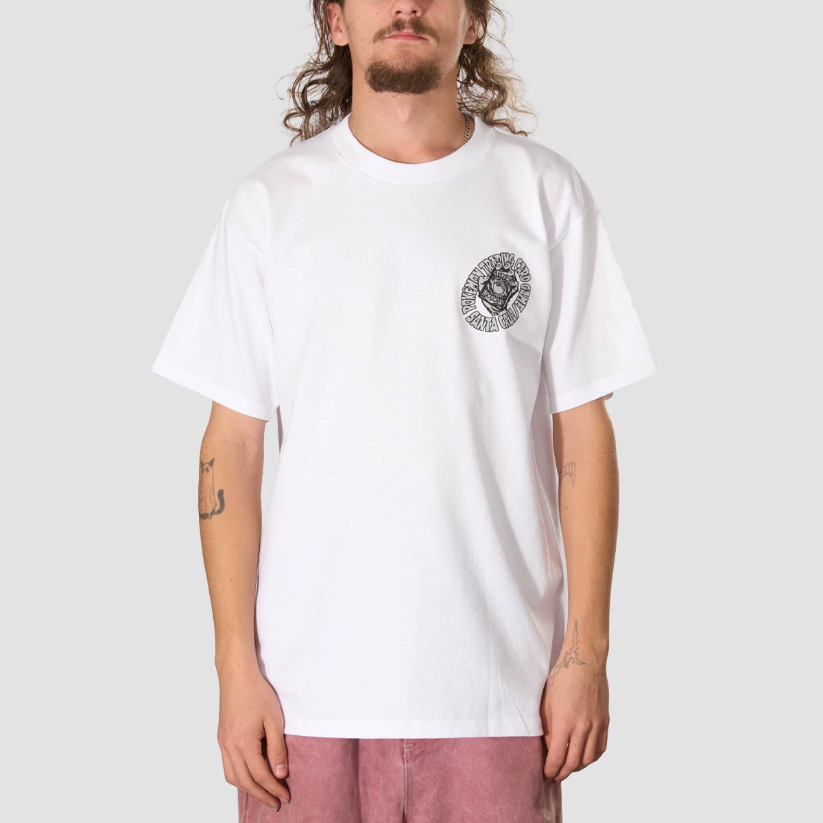 Santa Cruz X Pokemon TCG Hand T-Shirt White