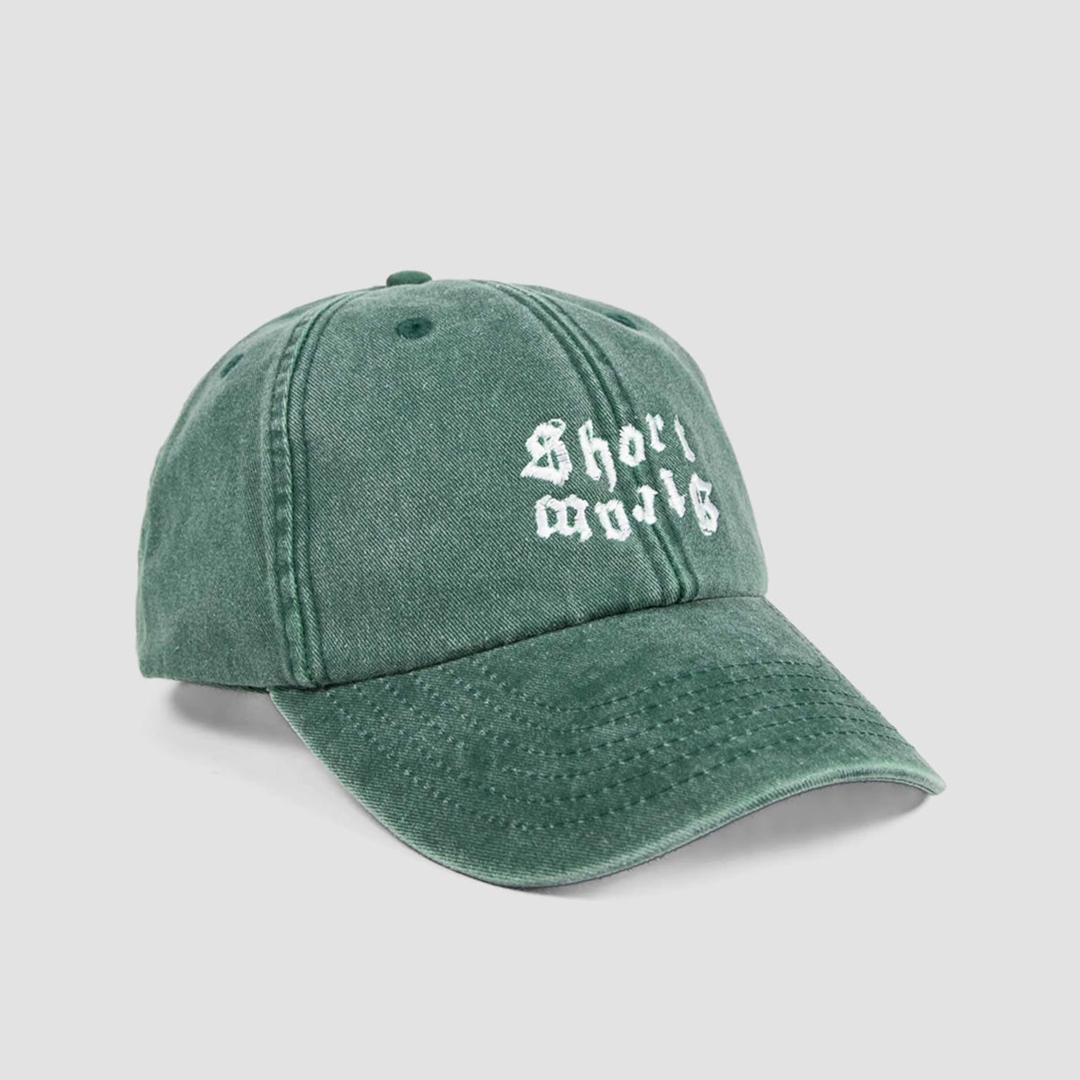 Short Straw Bat Cap Green