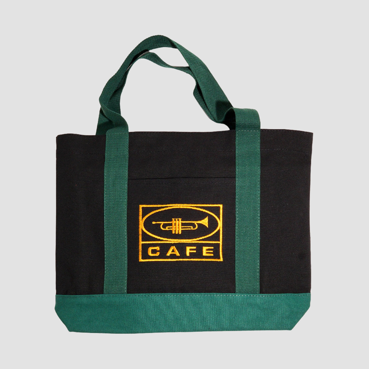 Skateboard Cafe 45 Tote Bag Black/Forest Green