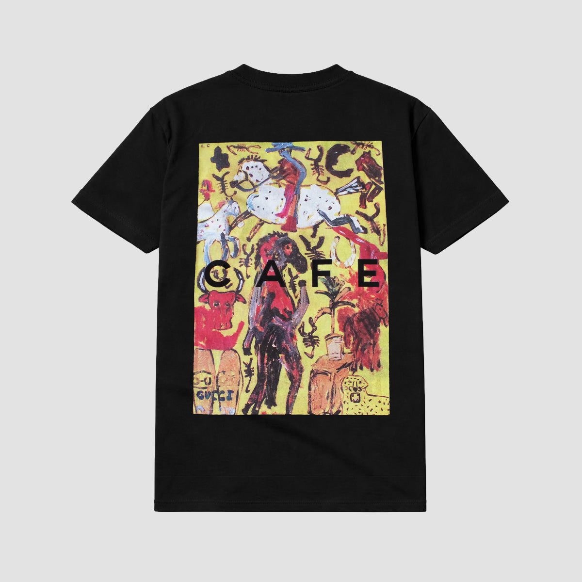 Skateboard Cafe First Adventure T-Shirt Black