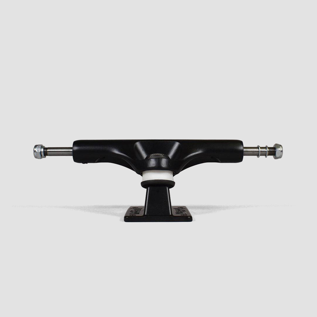 Slappy ST1 Inverted Hollow Lights/Ultra Low Kingpin Skateboard Trucks 1 Pair Matte Black/Black Gold - 8.5"