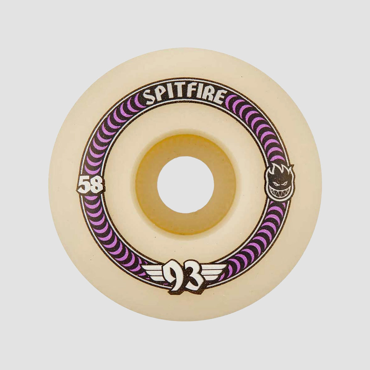 Spitfire 93 Formula Four Classics 93DU Skateboard Wheels Natural 58mm