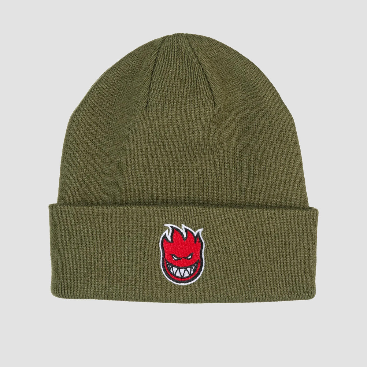 Spitfire Bighead Fill Beanie Olive/Red