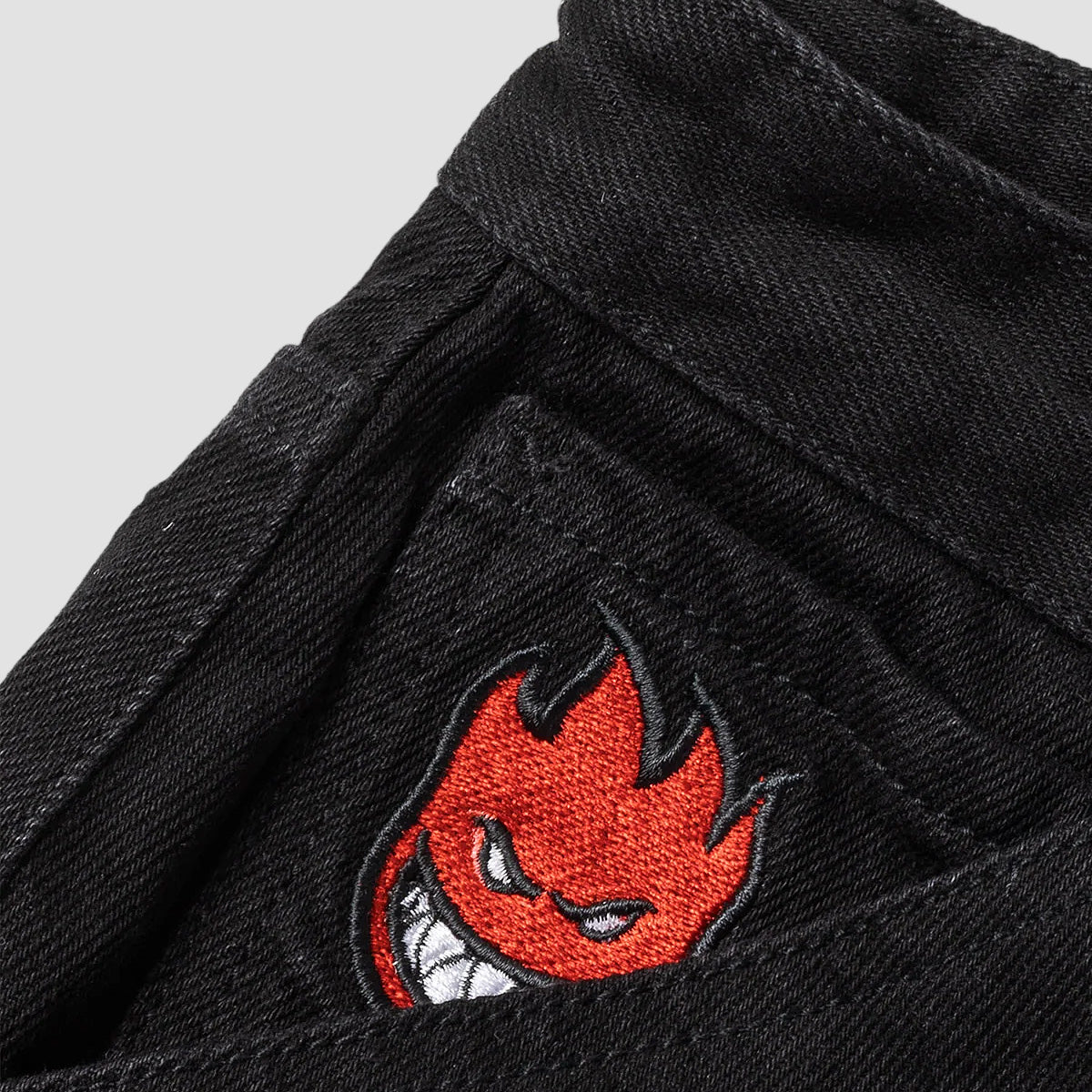 Spitfire Bighead Fill Jeans Black Denim