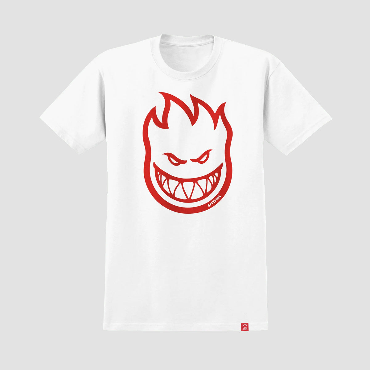 Spitfire Bighead T-Shirt White/Red