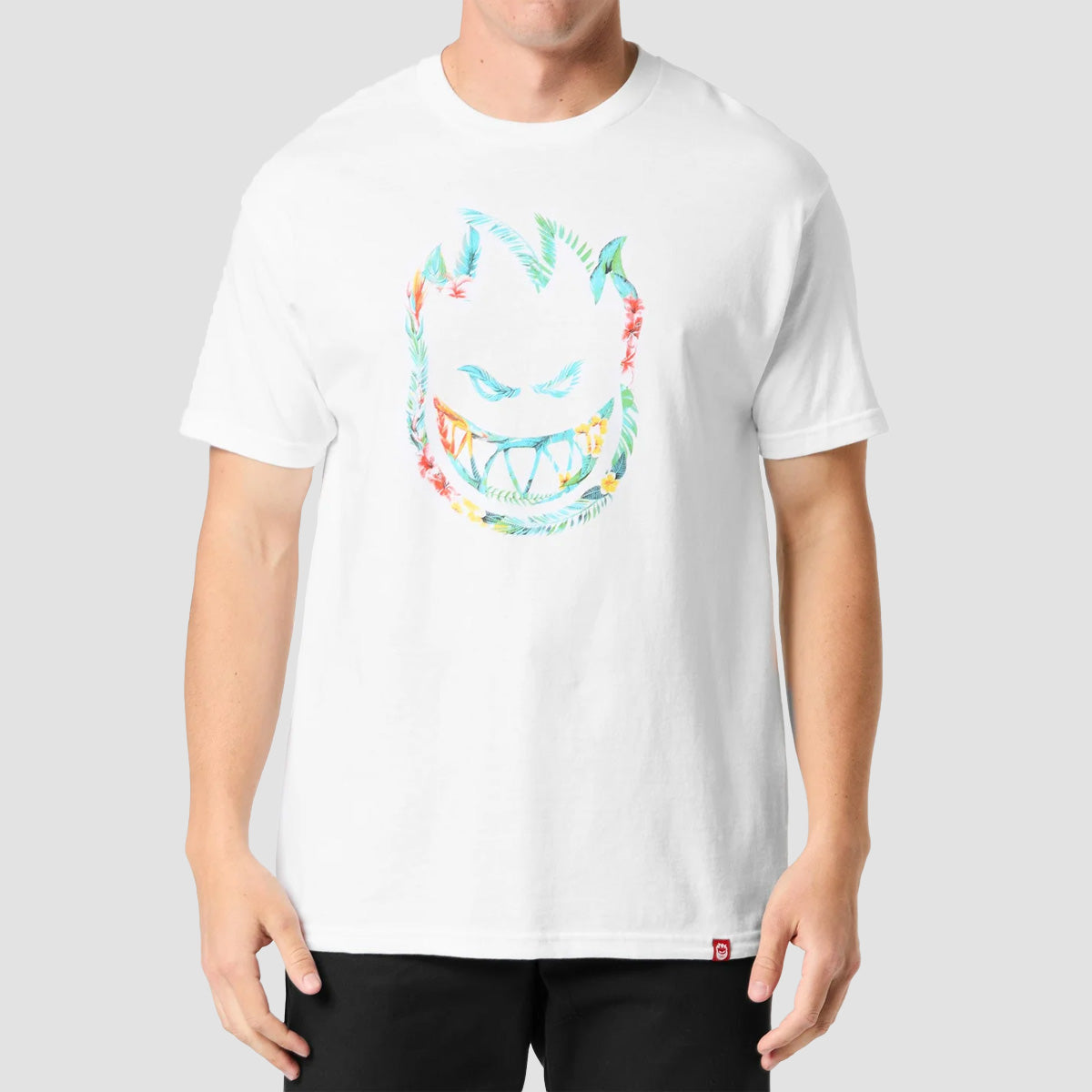 Spitfire Floral Bighead T-Shirt White/Multi
