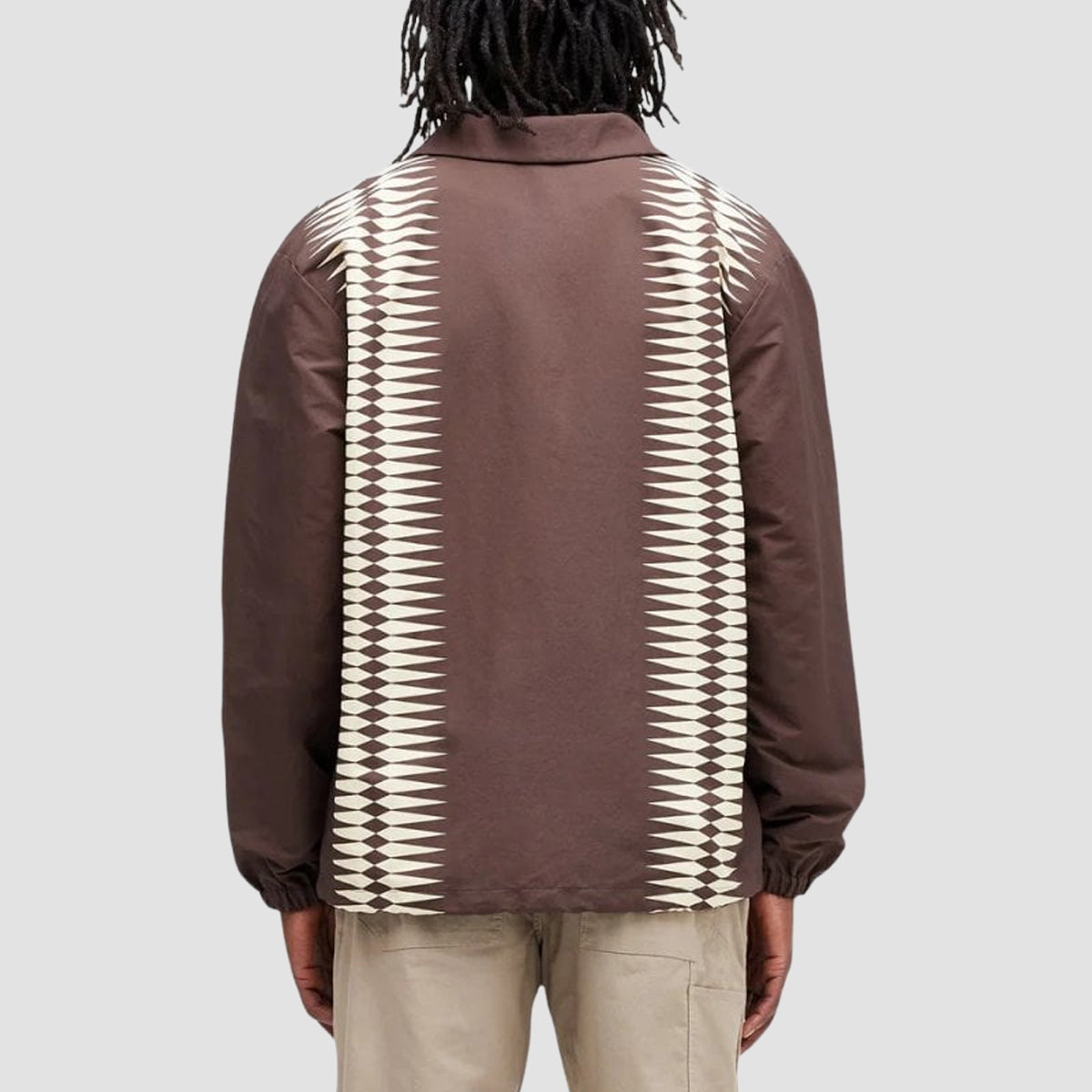 Stance Coaches Jacket Dark Brown