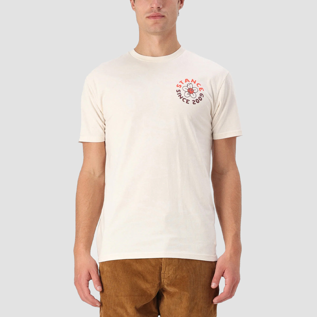 Stance Dig It T-Shirt Vintage White