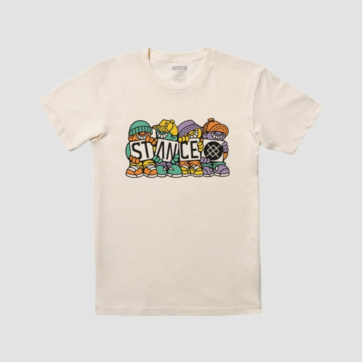 Stance DJ Javier T-Shirt Vintage White