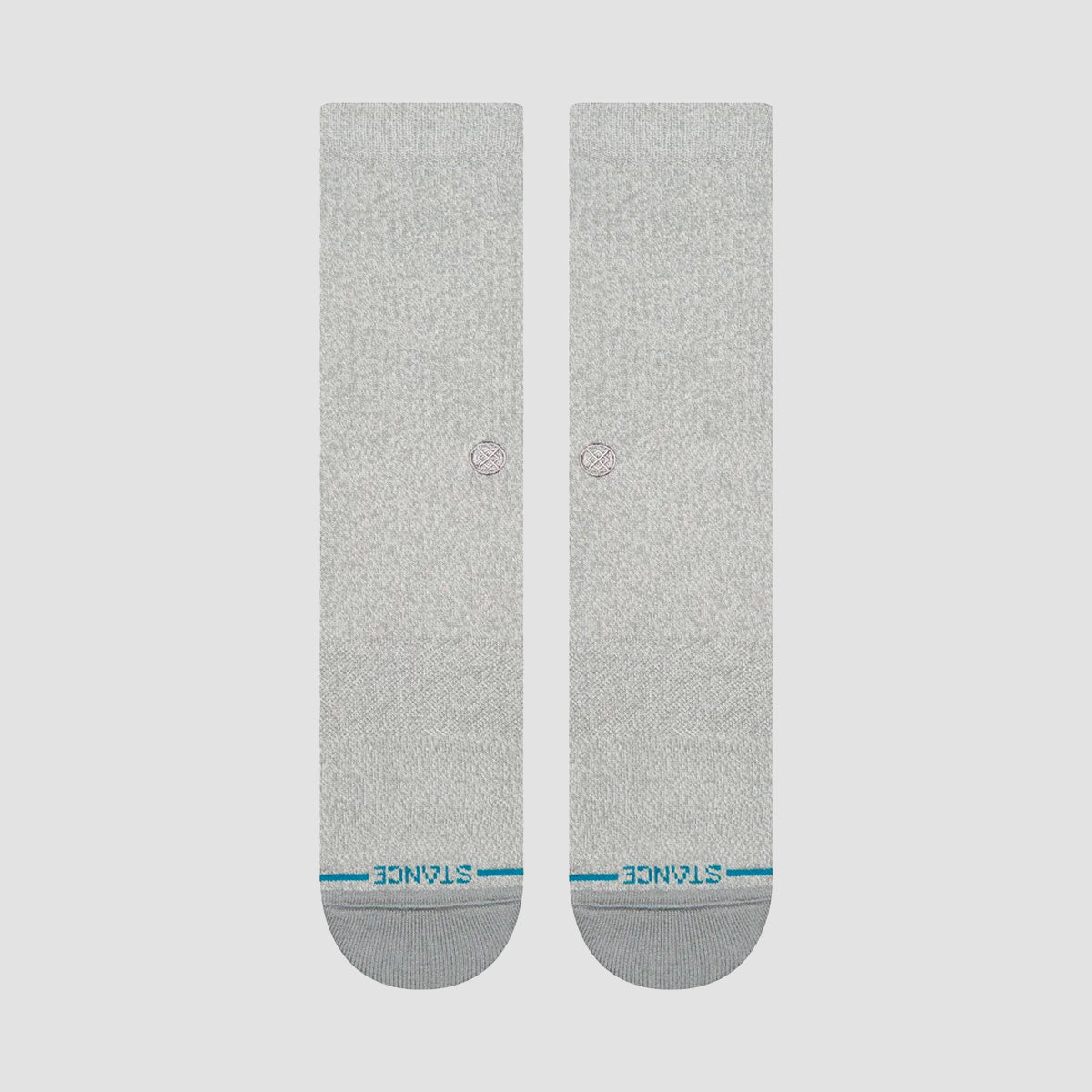 Stance Icon Crew Socks Grey Heather