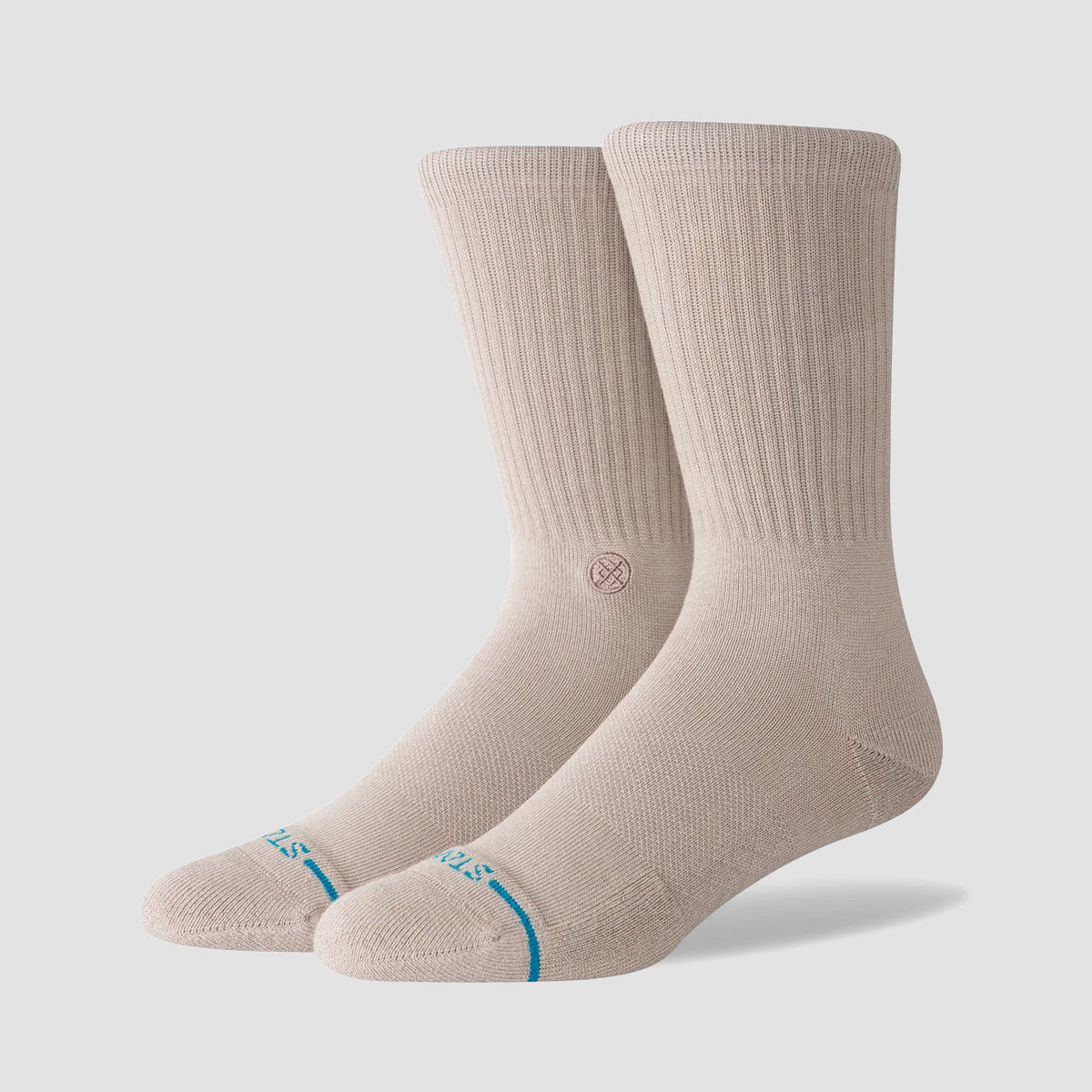 Stance Icon Crew Socks String Grey