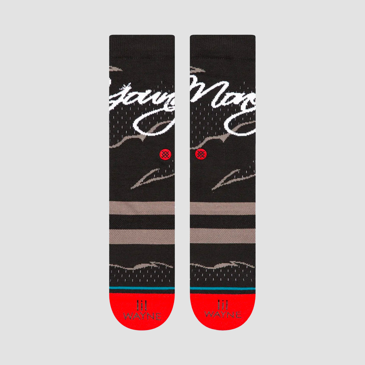 Stance Lil Wayne YMCMB Crew Socks Black