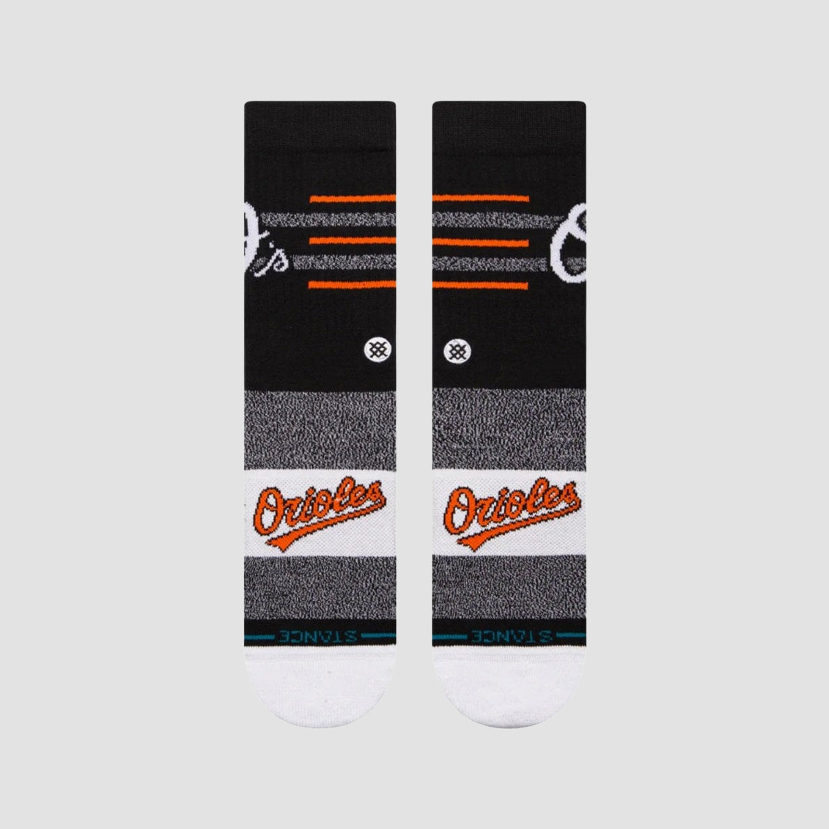 Stance MLB Baltimore Orioles Closer Crew Socks Black
