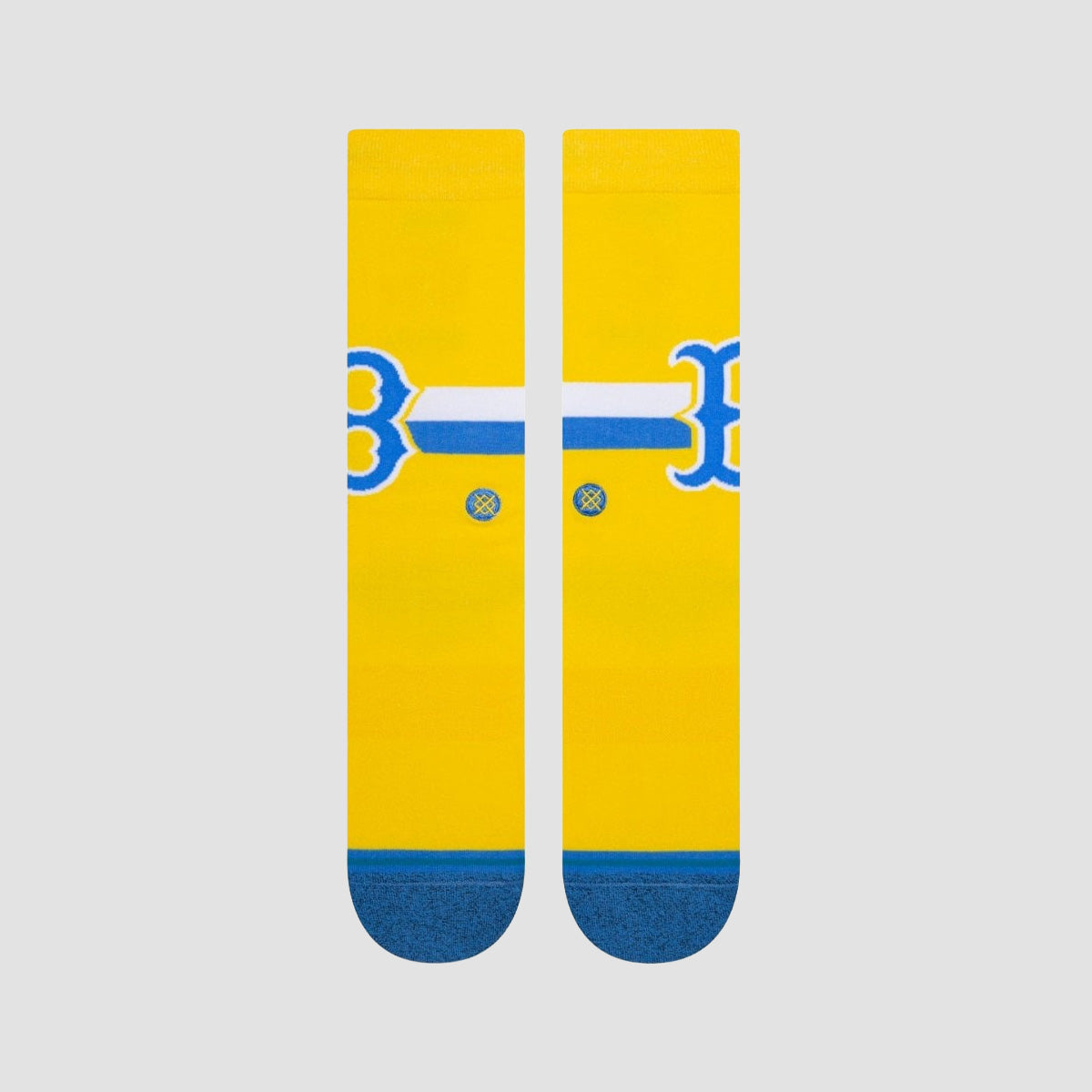 Stance MLB Boston Red Sox City Connect Crew Socks Yellow