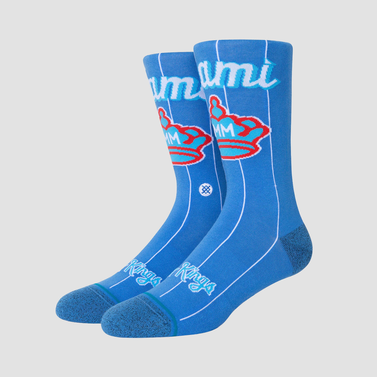 Stance MLB Miami Marlins City Connect Crew Socks Blue