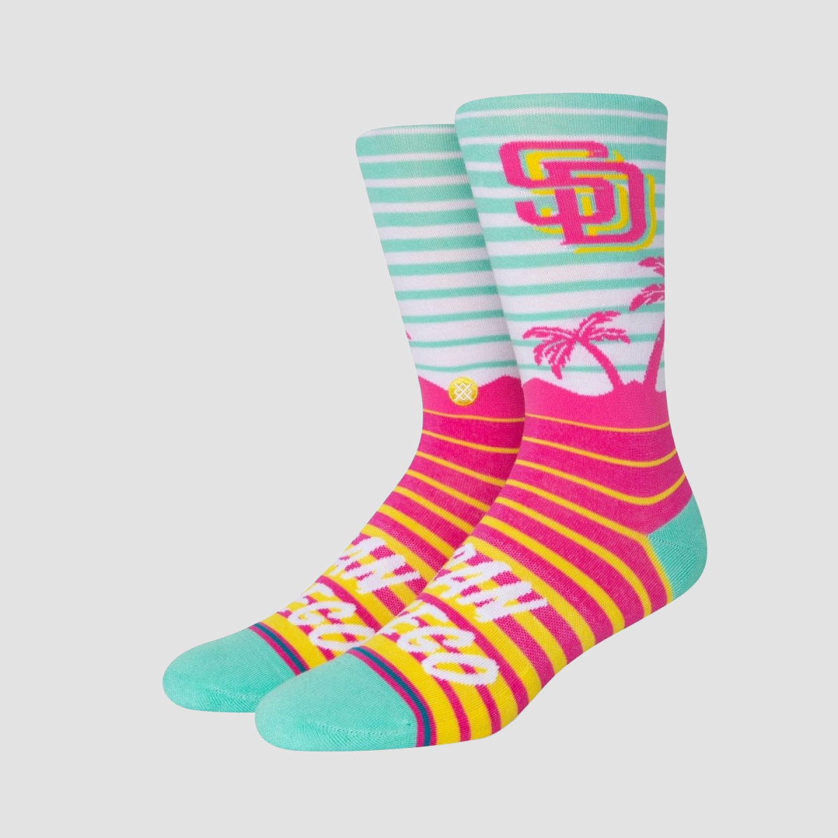 Stance MLB San Diego PadresPadres City Connect Crew Socks Teal