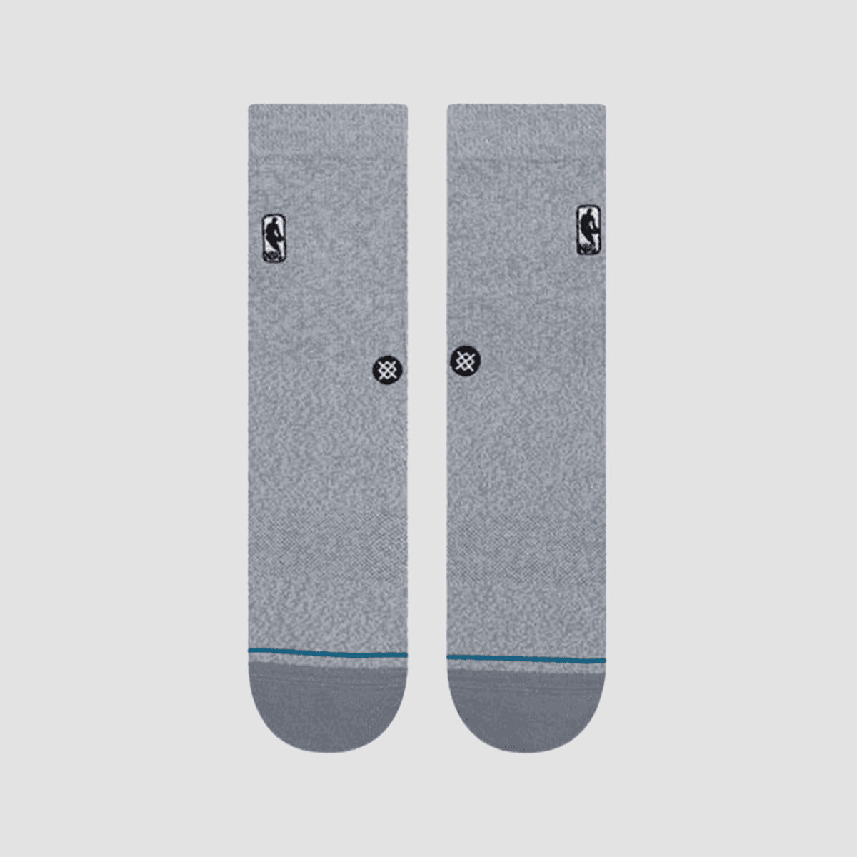 Stance NBA Logoman ST Crew Socks Grey