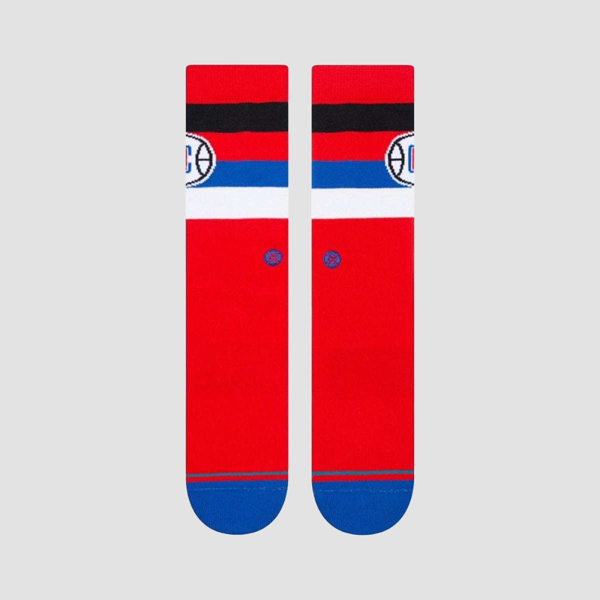 Stance NBA Los Angeles Clippers ST Crew Socks Red