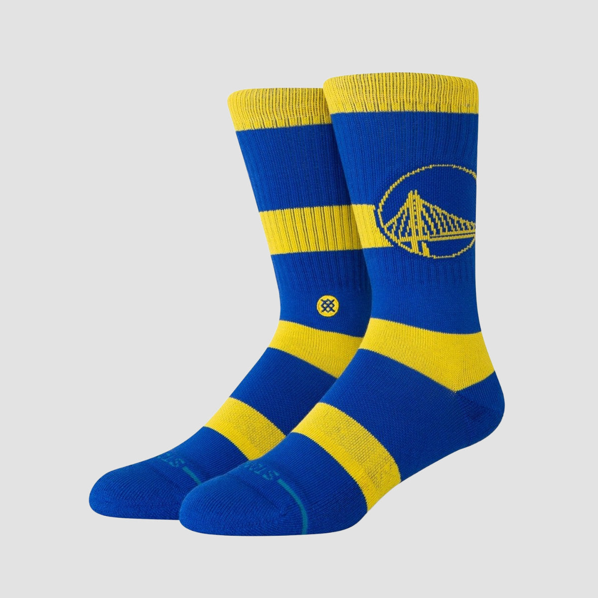 Stance NBA Prep Golden State Warriors Crew Socks Royal