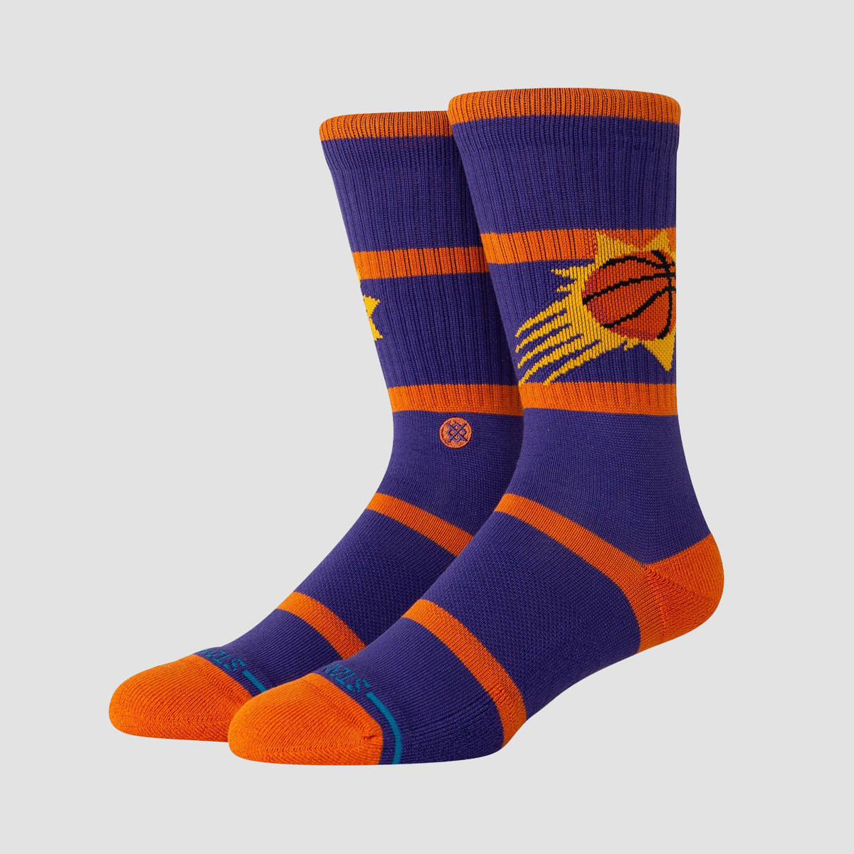 Stance NBA Prep Phoenix Suns Crew Socks Purple