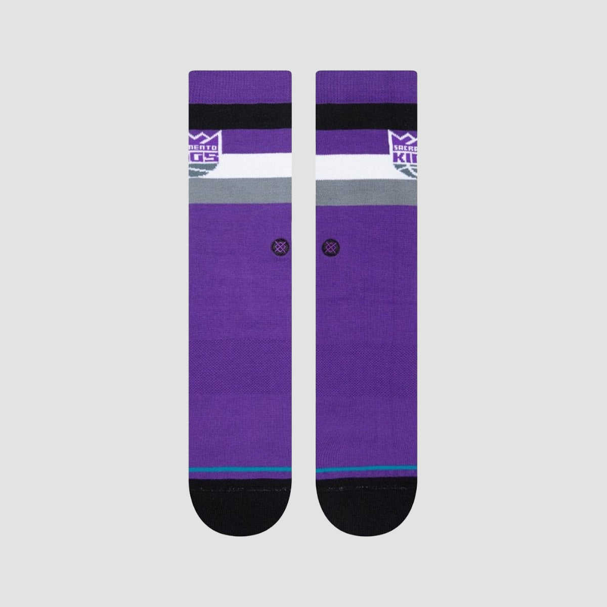 Stance NBA Sacremento Kings ST Crew Socks Purple