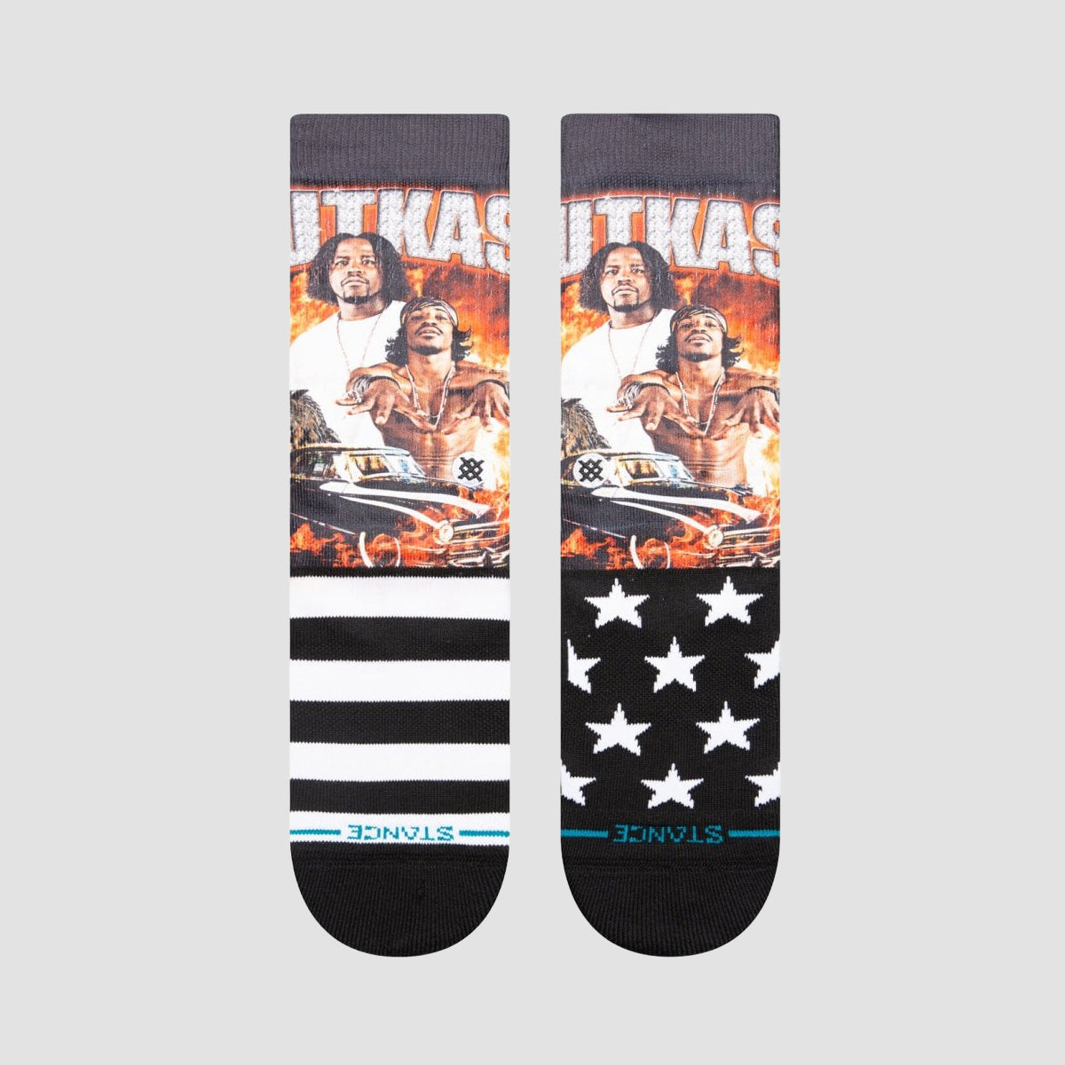 Stance Outkast Stankonia Crew Socks Black