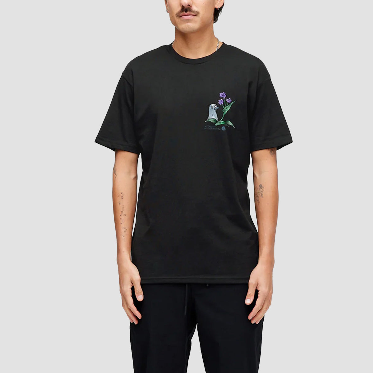 Stance Pigeon Street T-Shirt Black