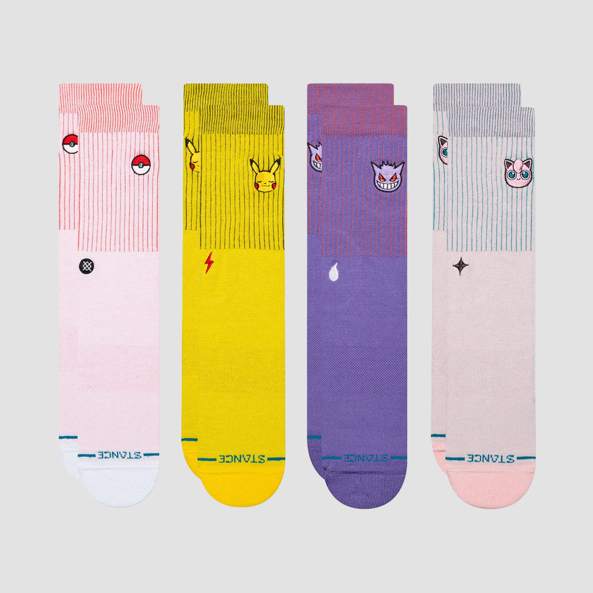 Stance Pokemon Crew Socks Box Set Multi