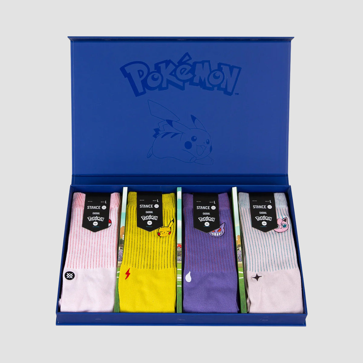 Stance Pokemon Crew Socks Box Set Multi