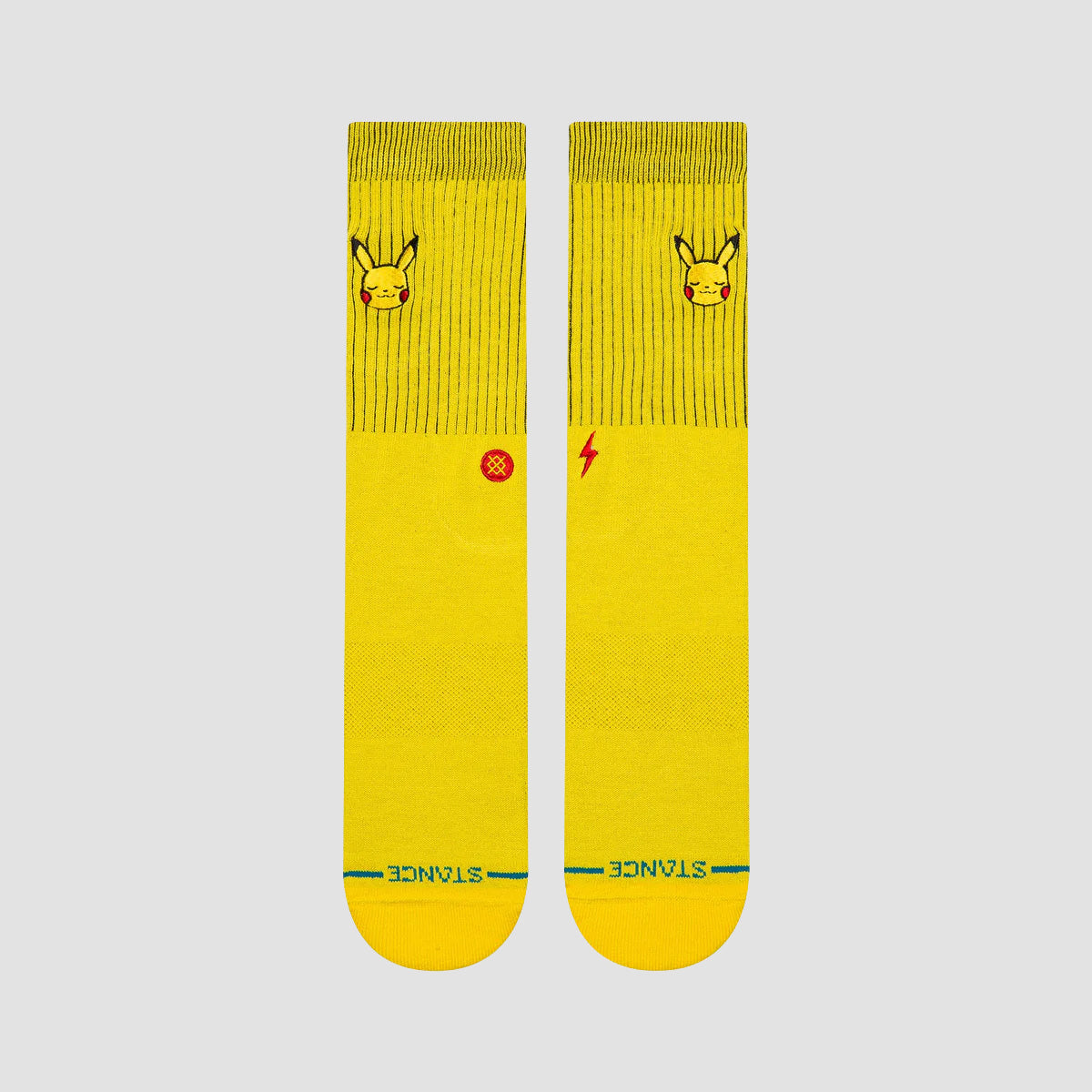 Stance Pokemon Pikachu Crew Socks Yellow