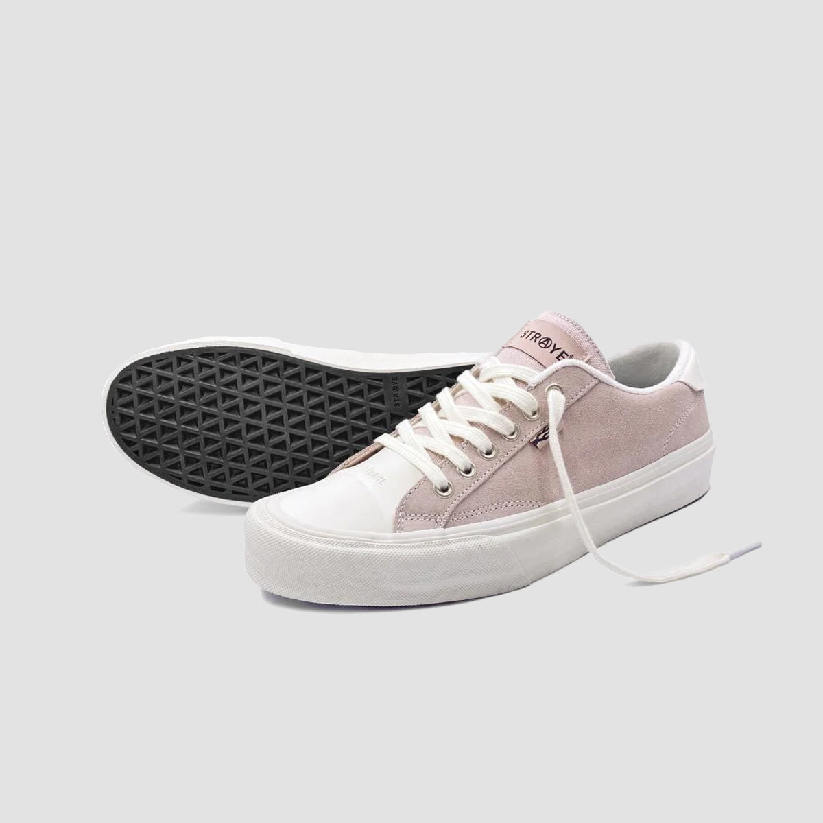 STRAYE Stanley Shoes - Blush/Cream Suede