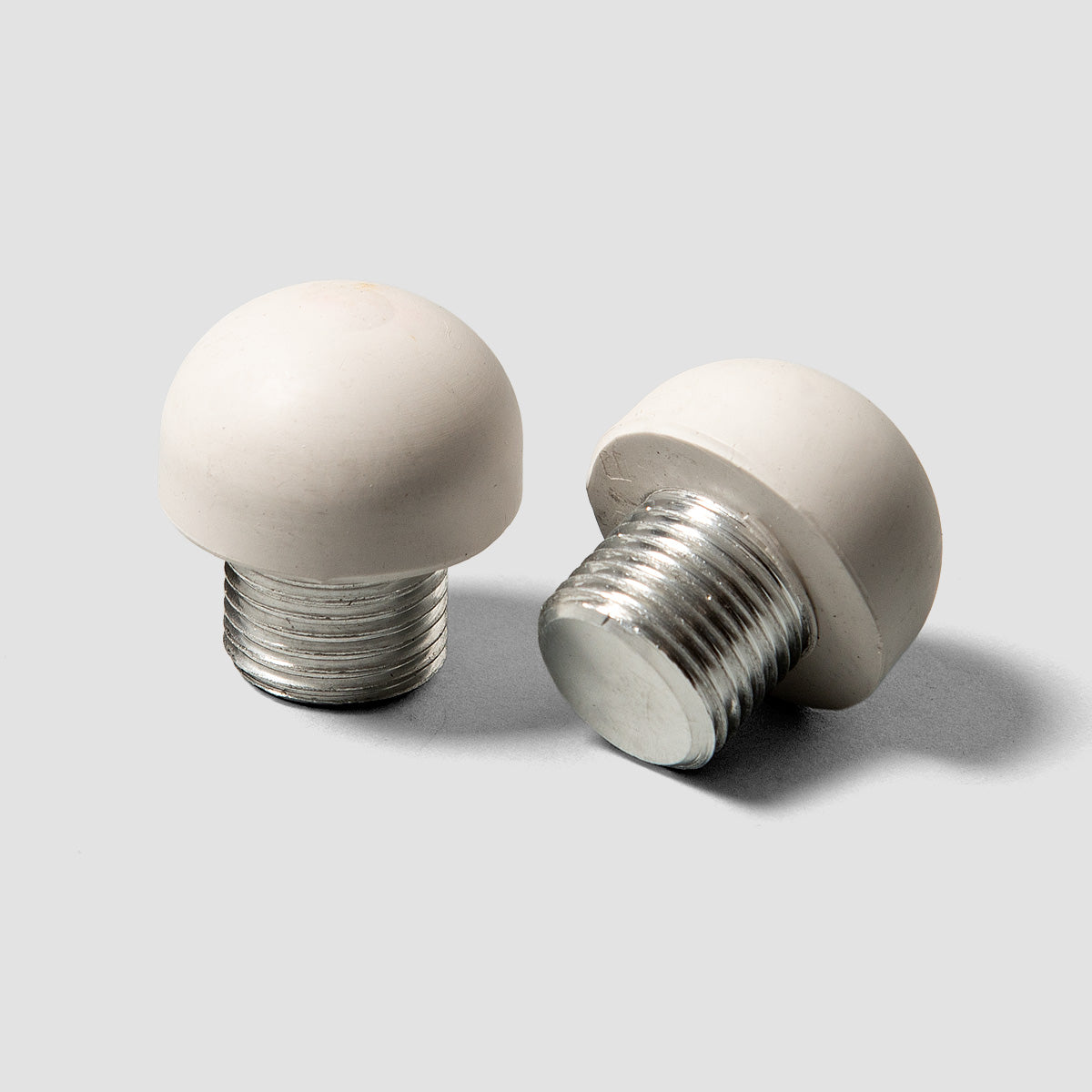 Sure Grip Metal Stem 5/8 Dance Plugs x2 White