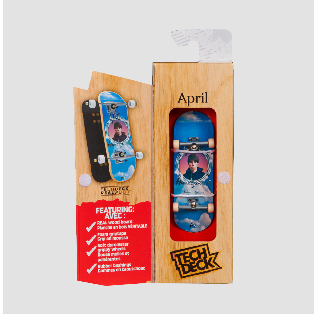 Tech Deck April Horigome Japan Wood Fingerboard - Performance Series