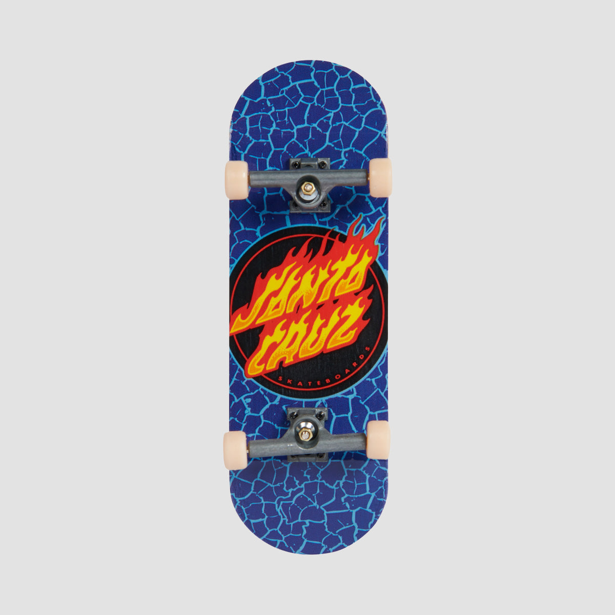 Tech Deck X Santa Cruz Flame Dot Wood Fingerboard - Performance Series