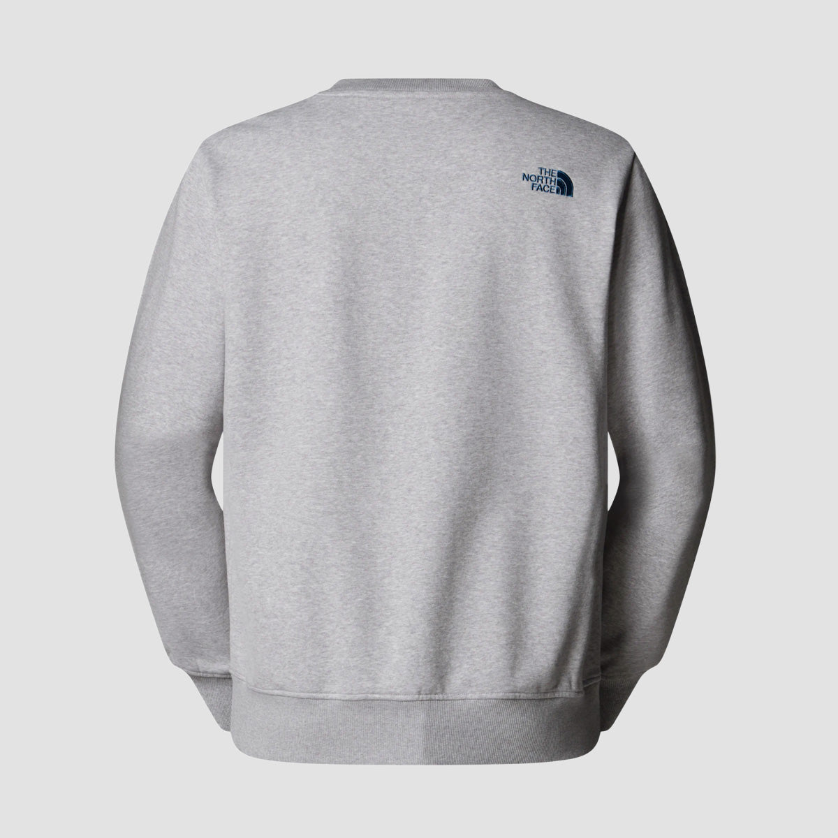 The North Face Drew Peak Regular Crew Sweatshirt TNF Light Grey Heather/Mineral Ink