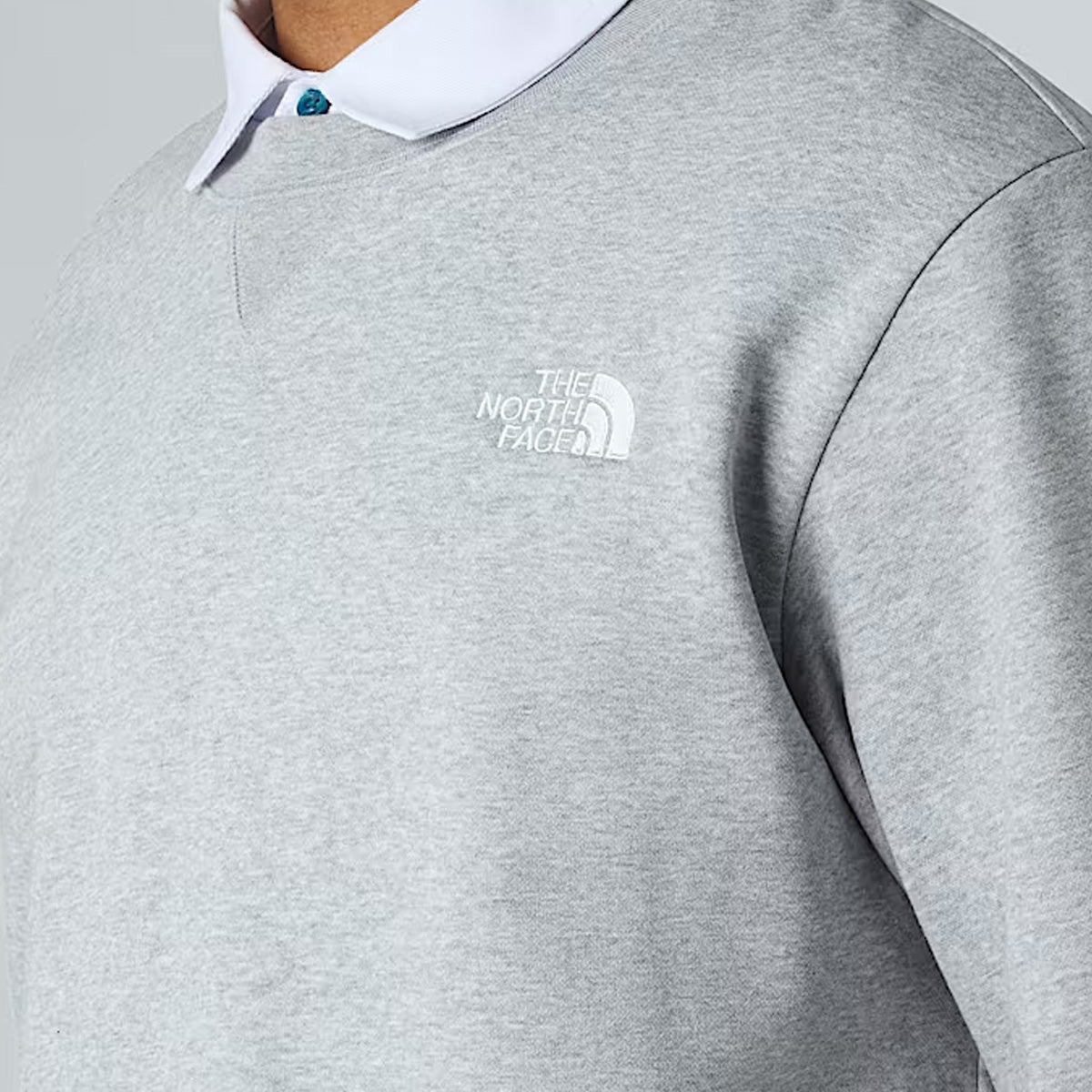 The North Face Essential Relaxed Crew Sweatshirt TNF Light Grey Heather