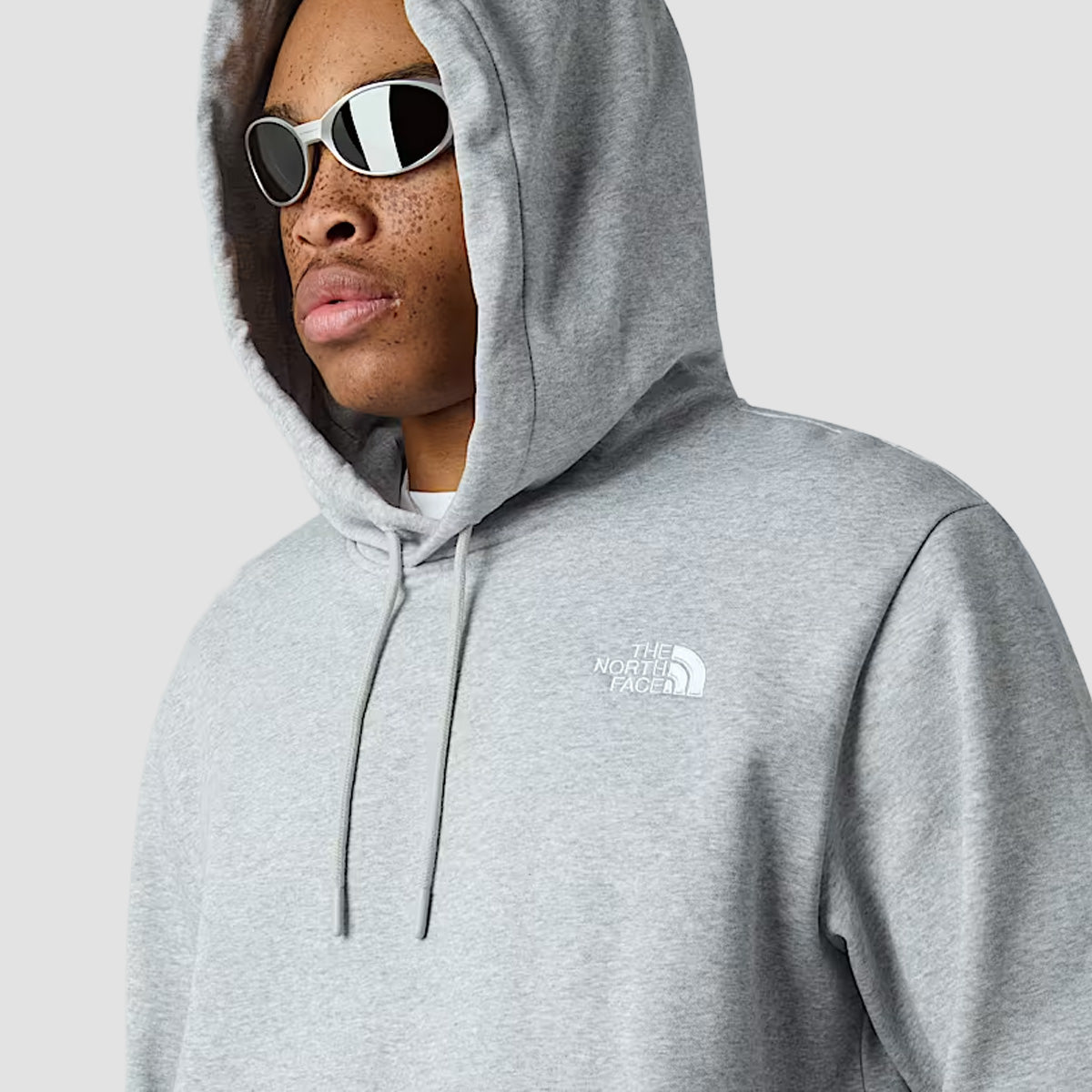 The North Face Essential Relaxed Pullover Hoodie TNF Light Grey Heather