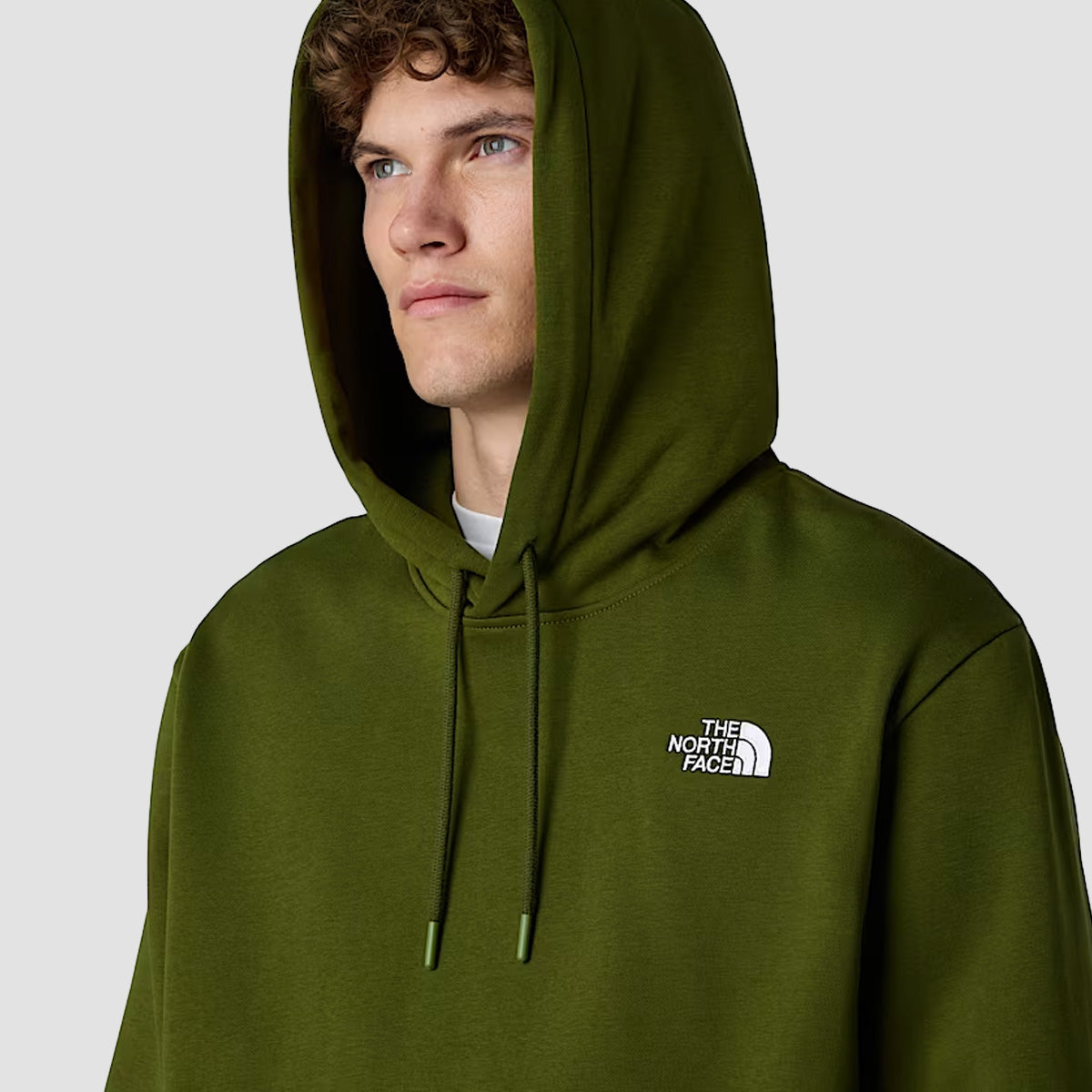 The North Face Essential Relaxed Pullover Hoodie Woodland Green