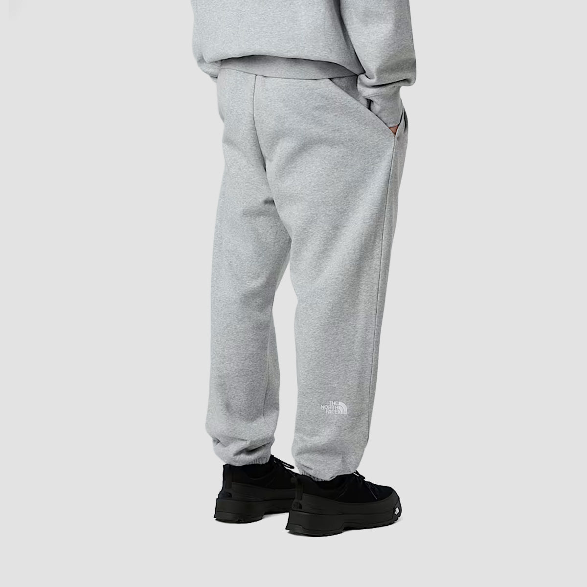 The North Face Essential Relaxed Straight Jogger Sweatpants TNF Light Grey Heather