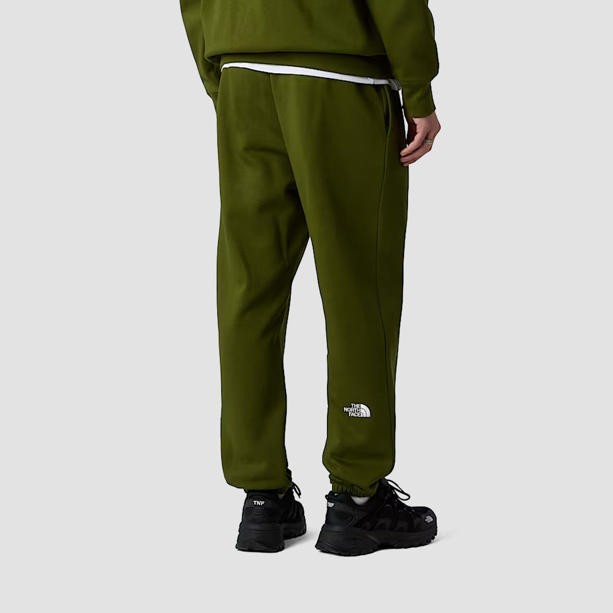 The North Face Essential Relaxed Straight Jogger Sweatpants Woodland Green