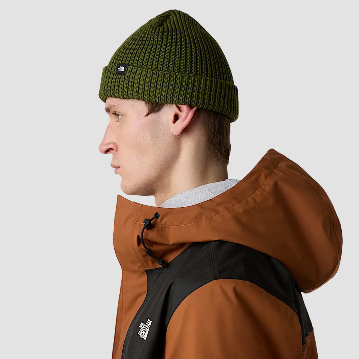 The North Face Fisherman Beanie Woodland Green