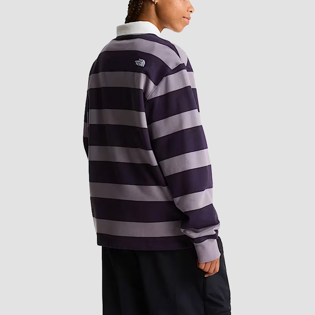 The North Face Unisex Rugby Polo Sweatshirt Transcendent Grey/Endle