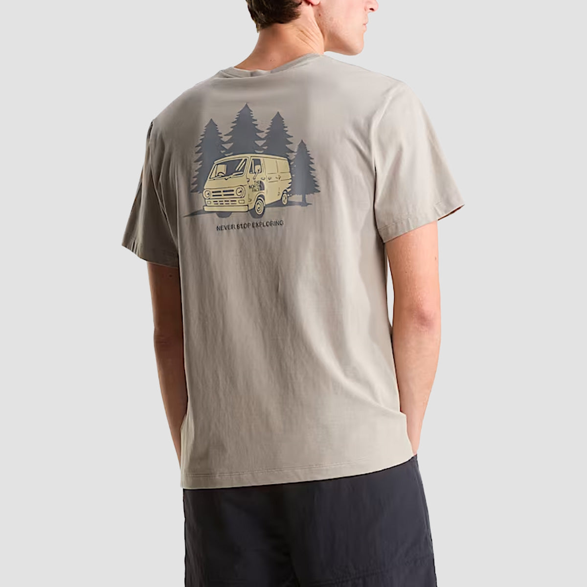 The North Face Van Life Relaxed T-Shirt Stone Slab