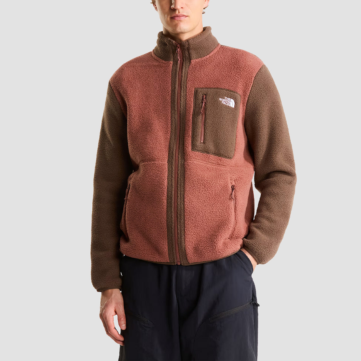 The North Face Yumiori Full Zip Fleece Jacket Copper Silt/Smokey Brown