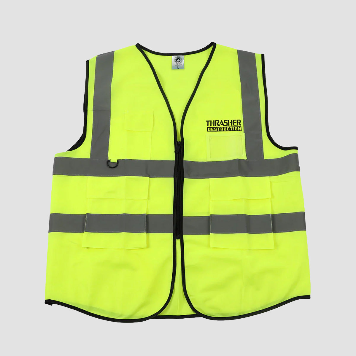 Thrasher Desctruction Vest Safety Green